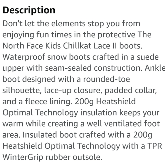 The North Face Chilkat Lace Up Boot - Picture 15 of 15